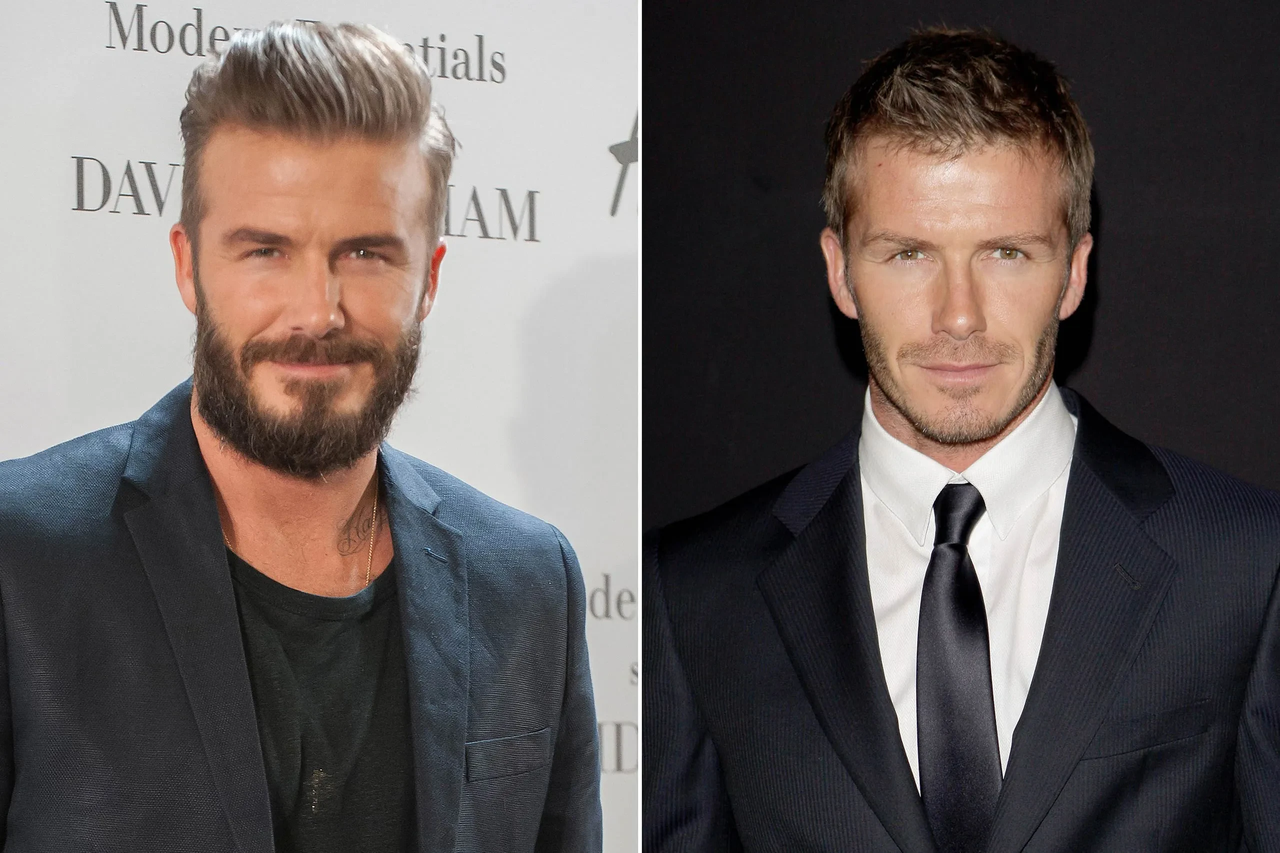 Different Hollywood beard styles